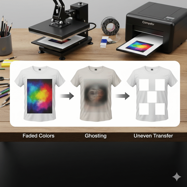Troubleshooting Common Sublimation Problems: Faded Prints, Ghosting, and More